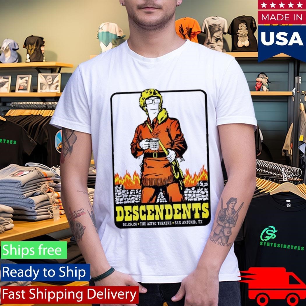 Descendents Feb 28 2026 Aztec Theatre in San Antonio TX Shirt