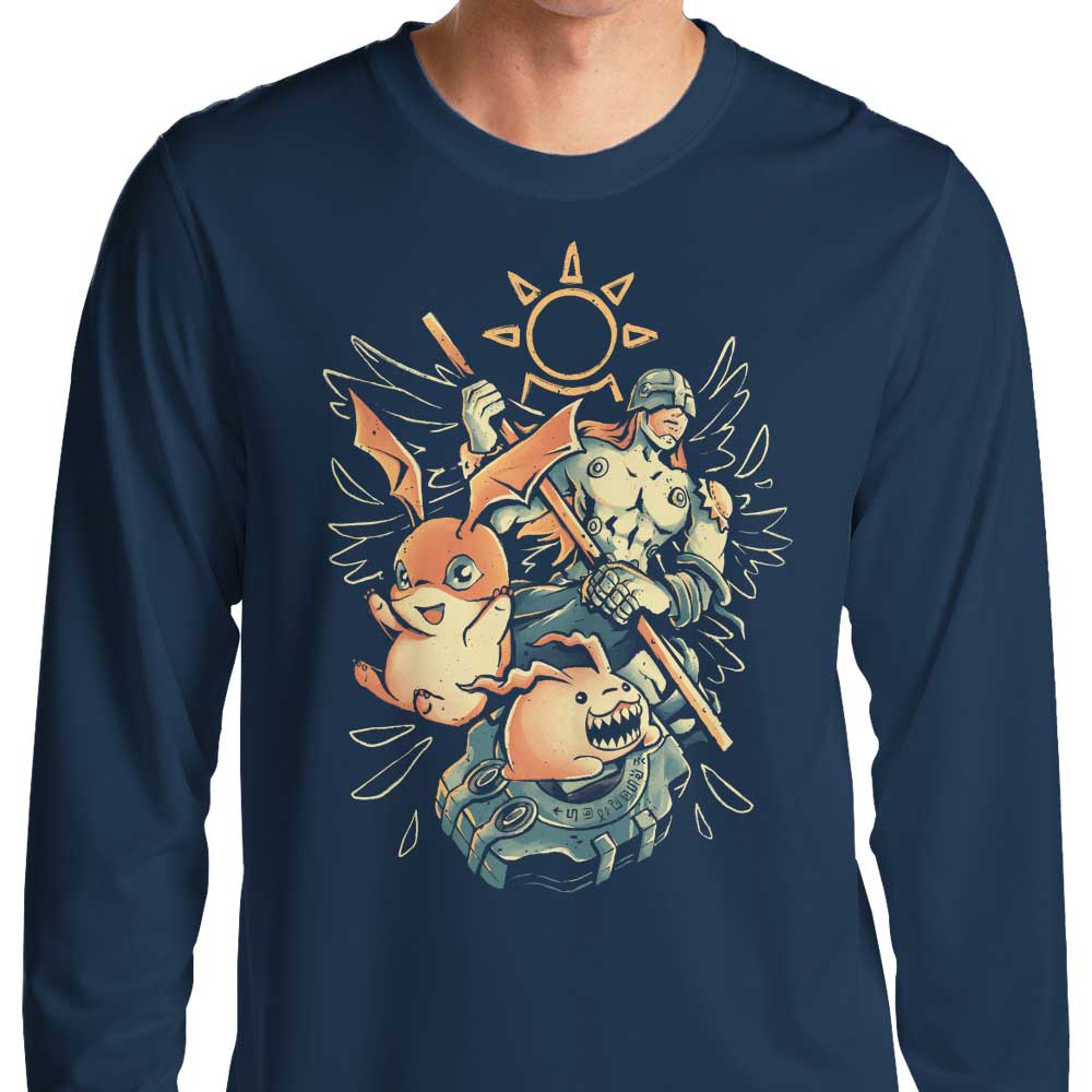 Digital Hamster Evolution - Long Sleeve T-Shirt