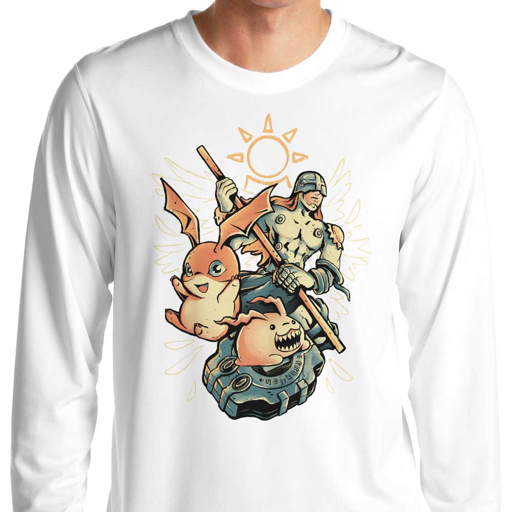 Digital Hamster Evolution - Long Sleeve T-Shirt