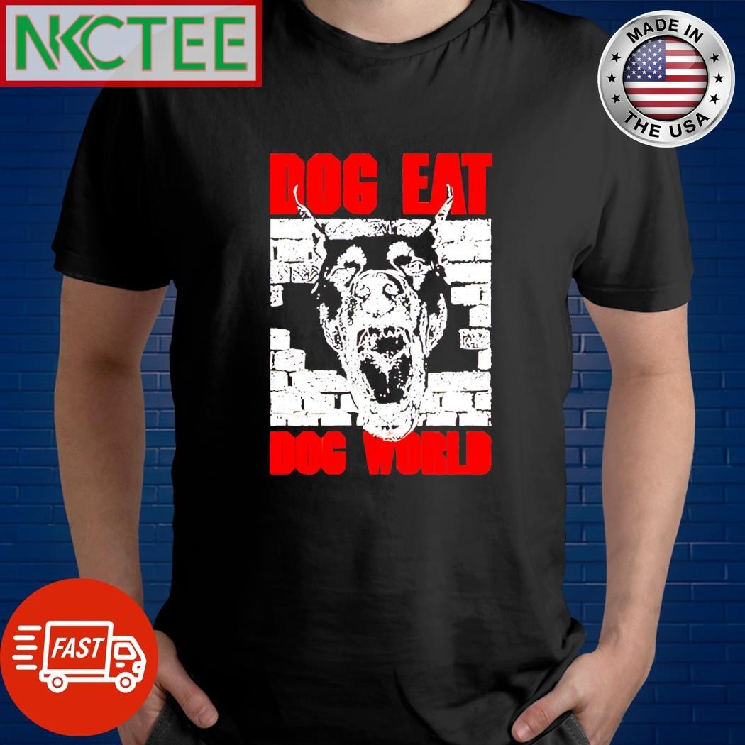 Dog Eat Dog World horror graphic 2025 shirt