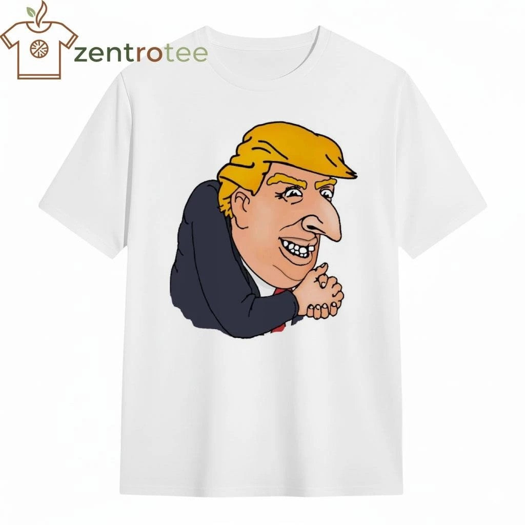 Draws Trump like a cool boss fight meme tee