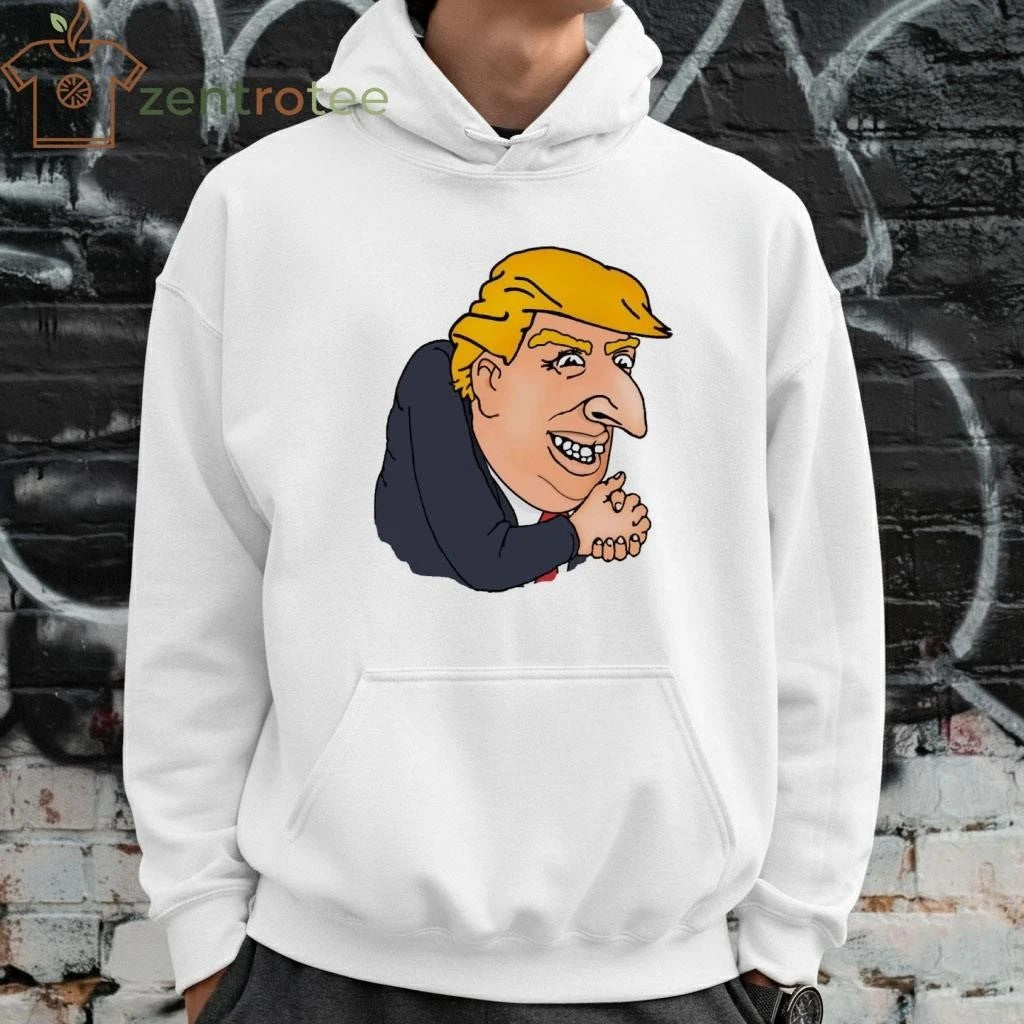 Draws Trump like a cool boss fight meme tee