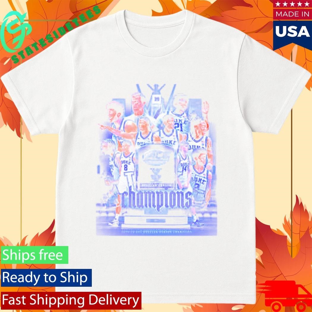 Duke Blue Devils Men’s Basketball Champions ACC Regular Season 2025 26 Shirt