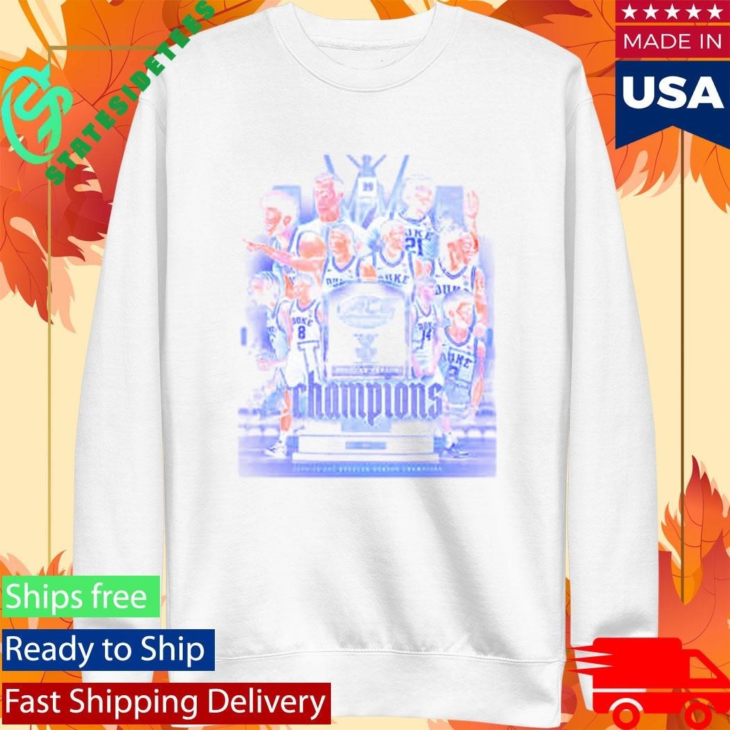 Duke Blue Devils Men’s Basketball Champions ACC Regular Season 2025 26 Shirt