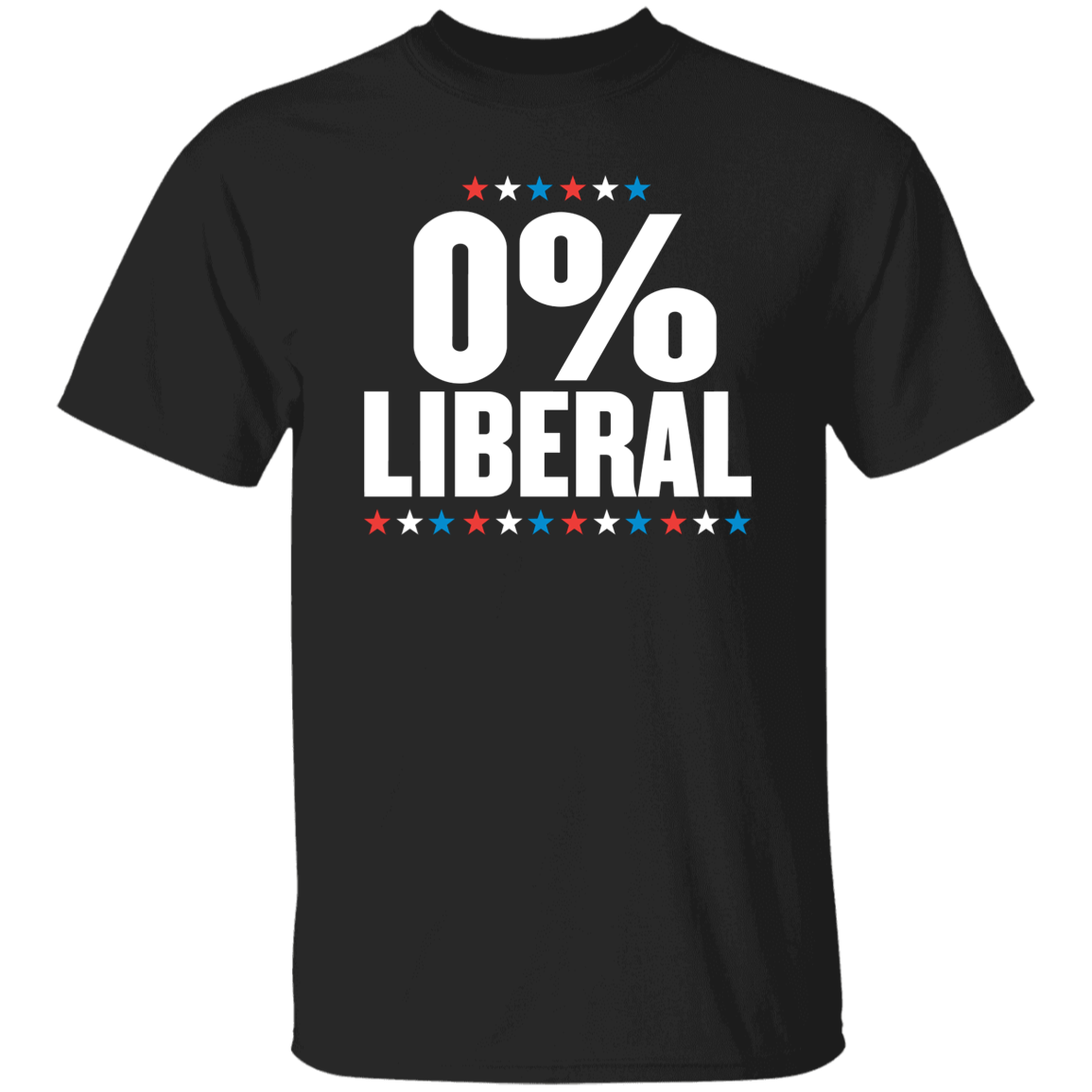 0% Liberal Donald Trump Mens T Shirt