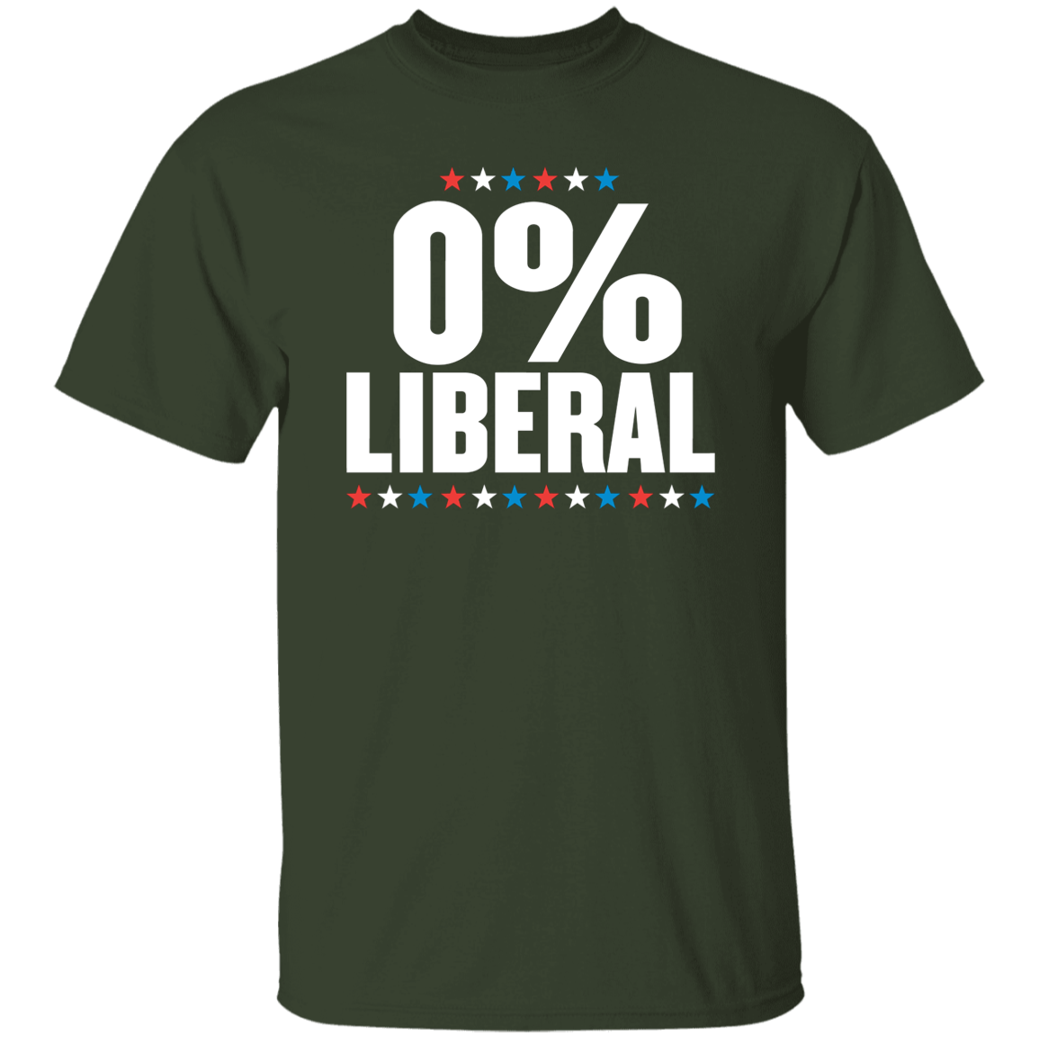 0% Liberal Donald Trump Mens T Shirt