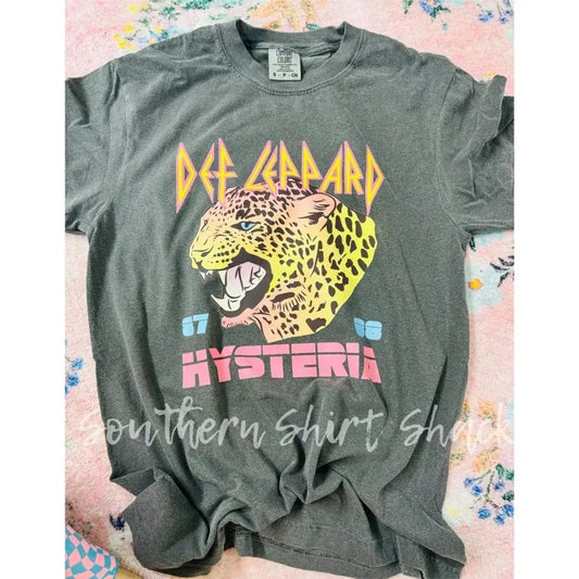 Edgy Band Tee | Graphic T shirt | Pepper comfort colors t shirt