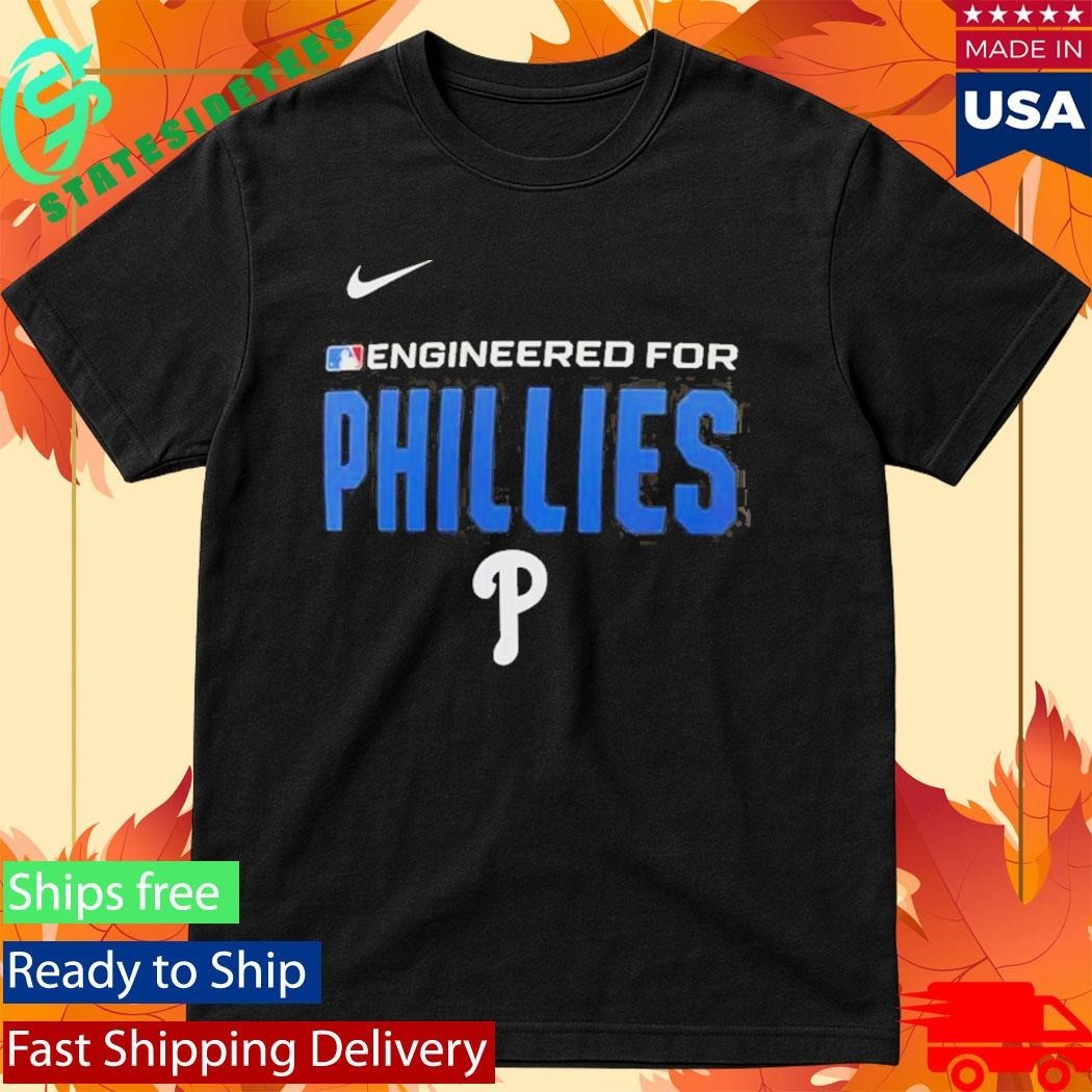 Engineered For Philadelphia Phillies MLB Logo 2026 T-Shirt