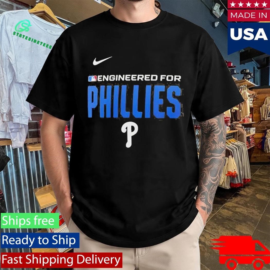 Engineered For Philadelphia Phillies MLB Logo 2026 T-Shirt