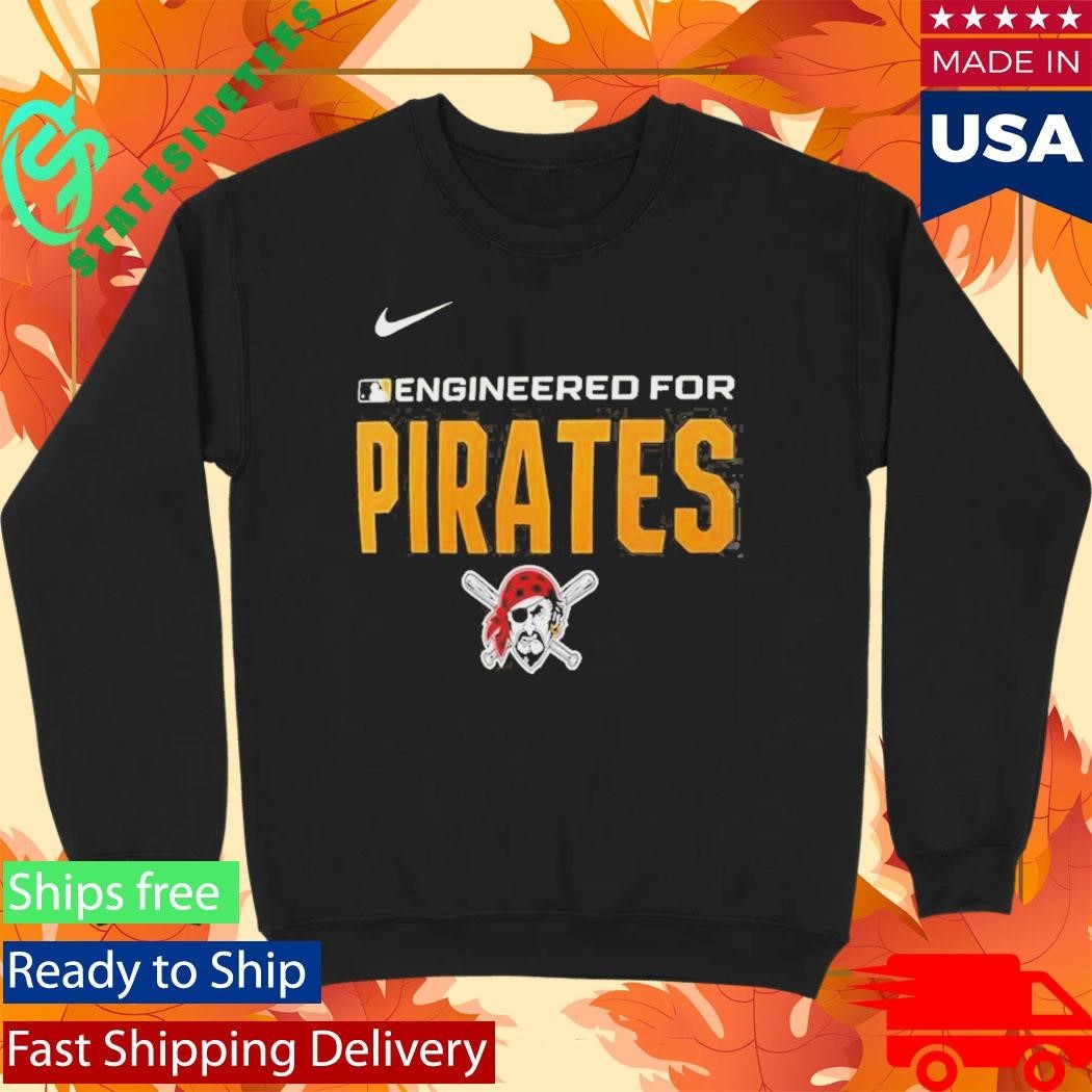 Engineered For Pittsburgh Pirates MLB 2026 Logo T-Shirt
