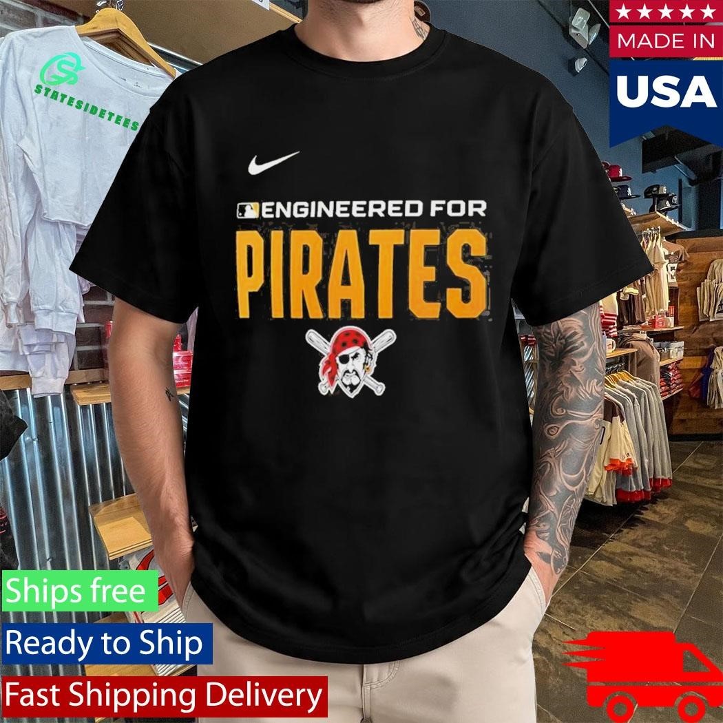 Engineered For Pittsburgh Pirates MLB 2026 Logo T-Shirt