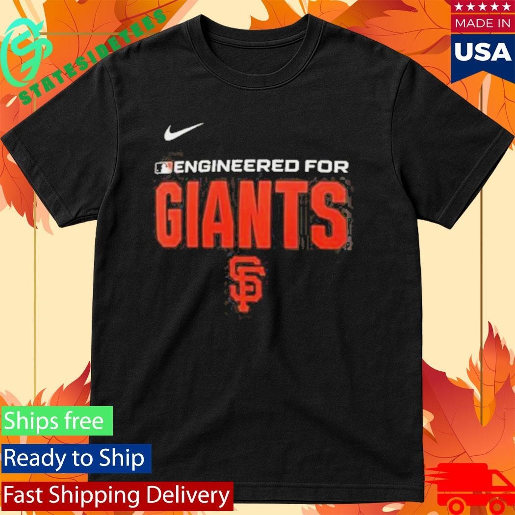 Engineered For San Francisco Giants MLB Logo 2026 T-Shirt