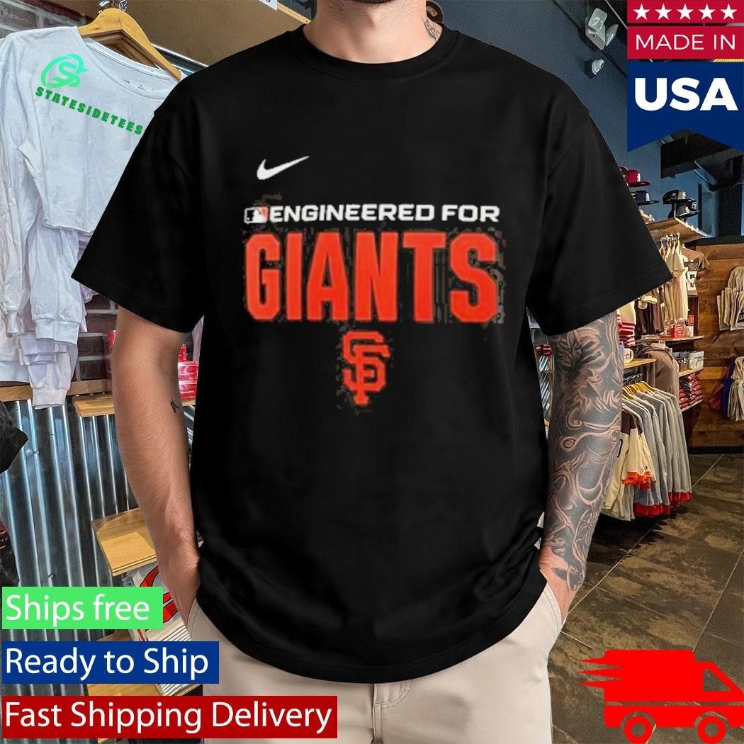 Engineered For San Francisco Giants MLB Logo 2026 T-Shirt