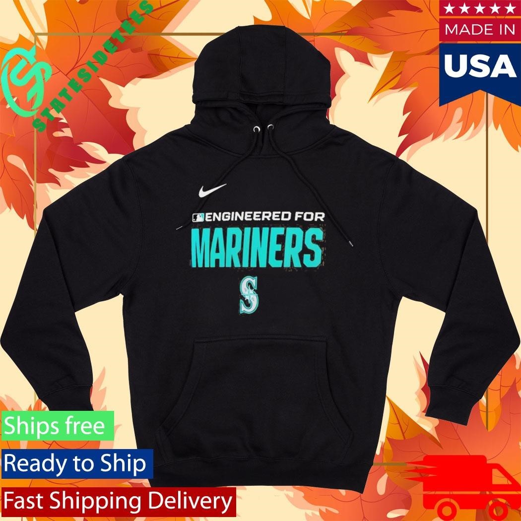 Engineered For Seattle Mariners MLB Logo 2026 T-Shirt