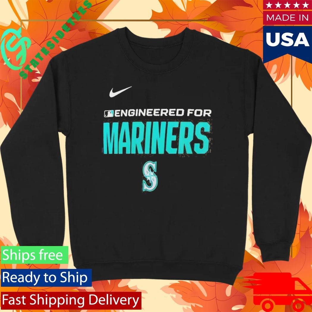 Engineered For Seattle Mariners MLB Logo 2026 T-Shirt
