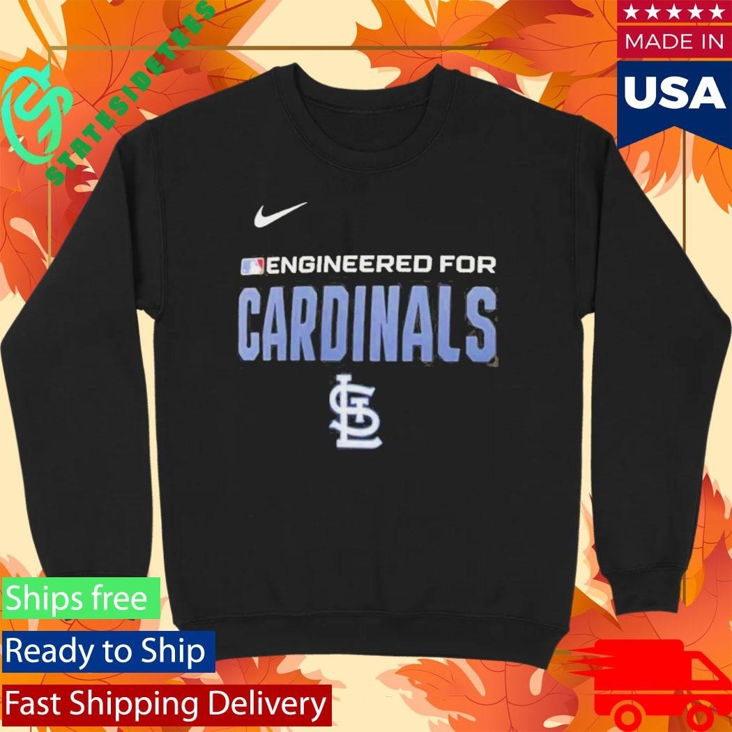 Engineered For St Louis Cardinals MLB 2026 Logo T-Shirt