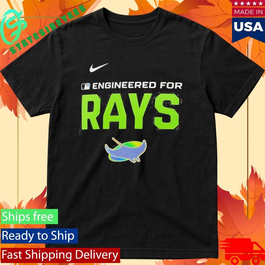 Engineered For Tampa Bay Rays MLB Logo 2026 T-Shirt