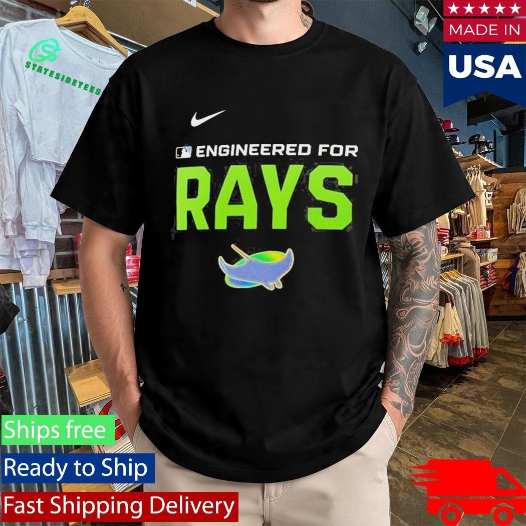 Engineered For Tampa Bay Rays MLB Logo 2026 T-Shirt