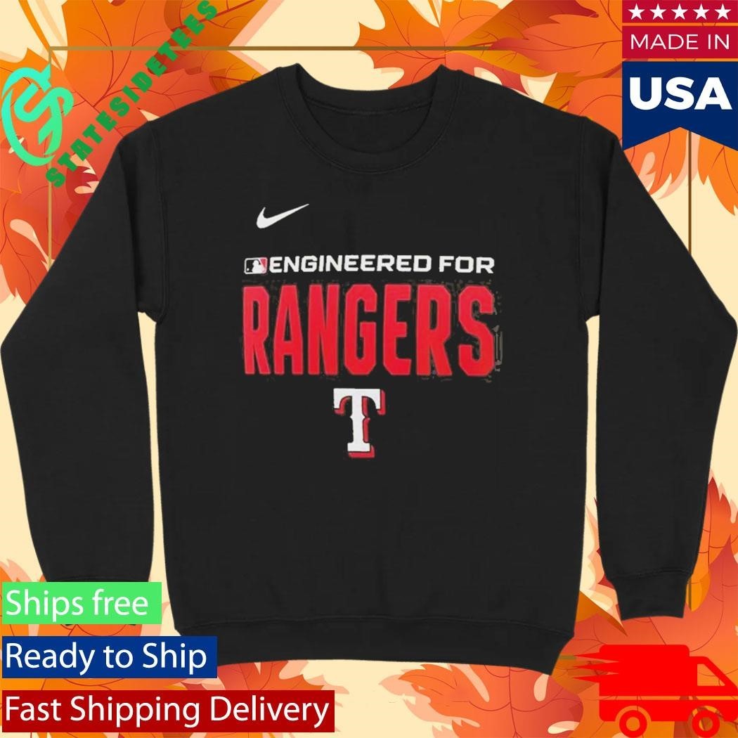 Engineered For Texas Rangers MLB Logo 2026 T-Shirt