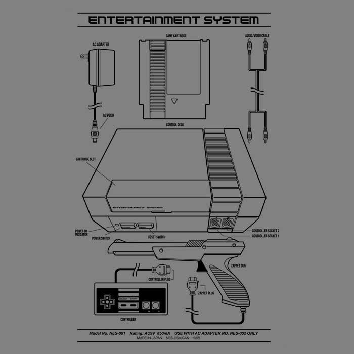 Entertainment System (Alt) - Men's Apparel