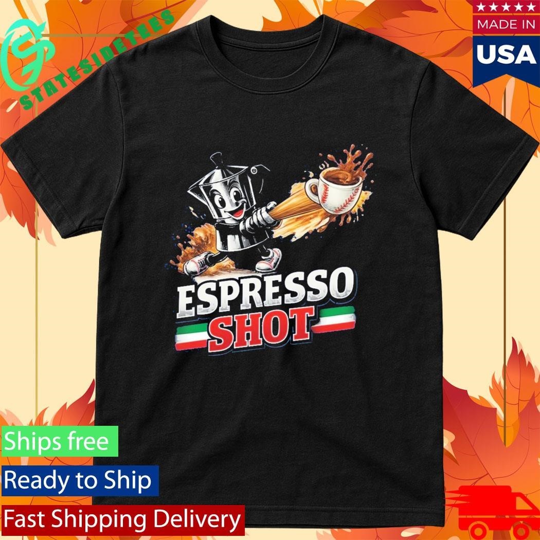 Espresso Shot Italia Baseball Shirt