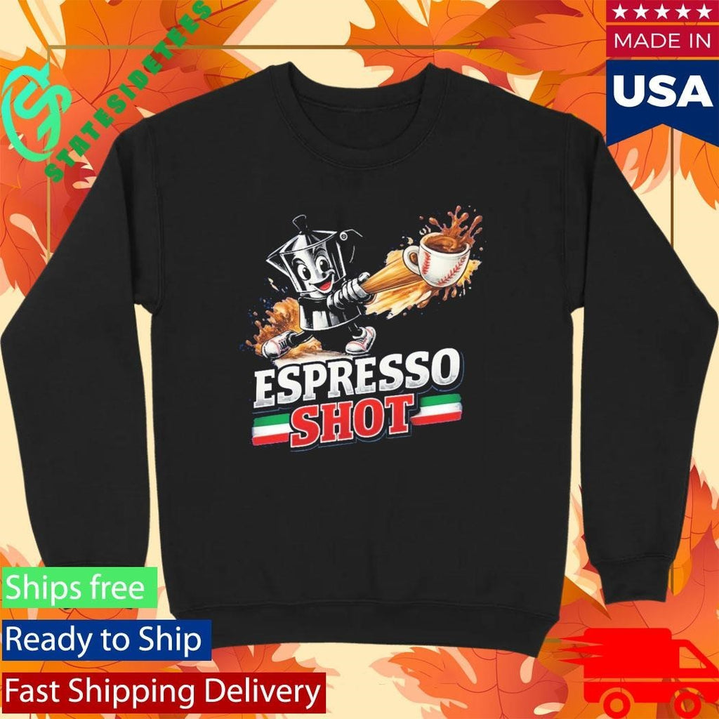 Espresso Shot Italia Baseball Shirt