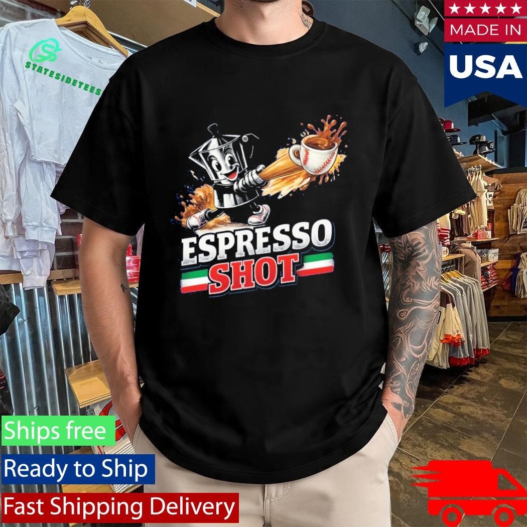 Espresso Shot Italia Baseball Shirt