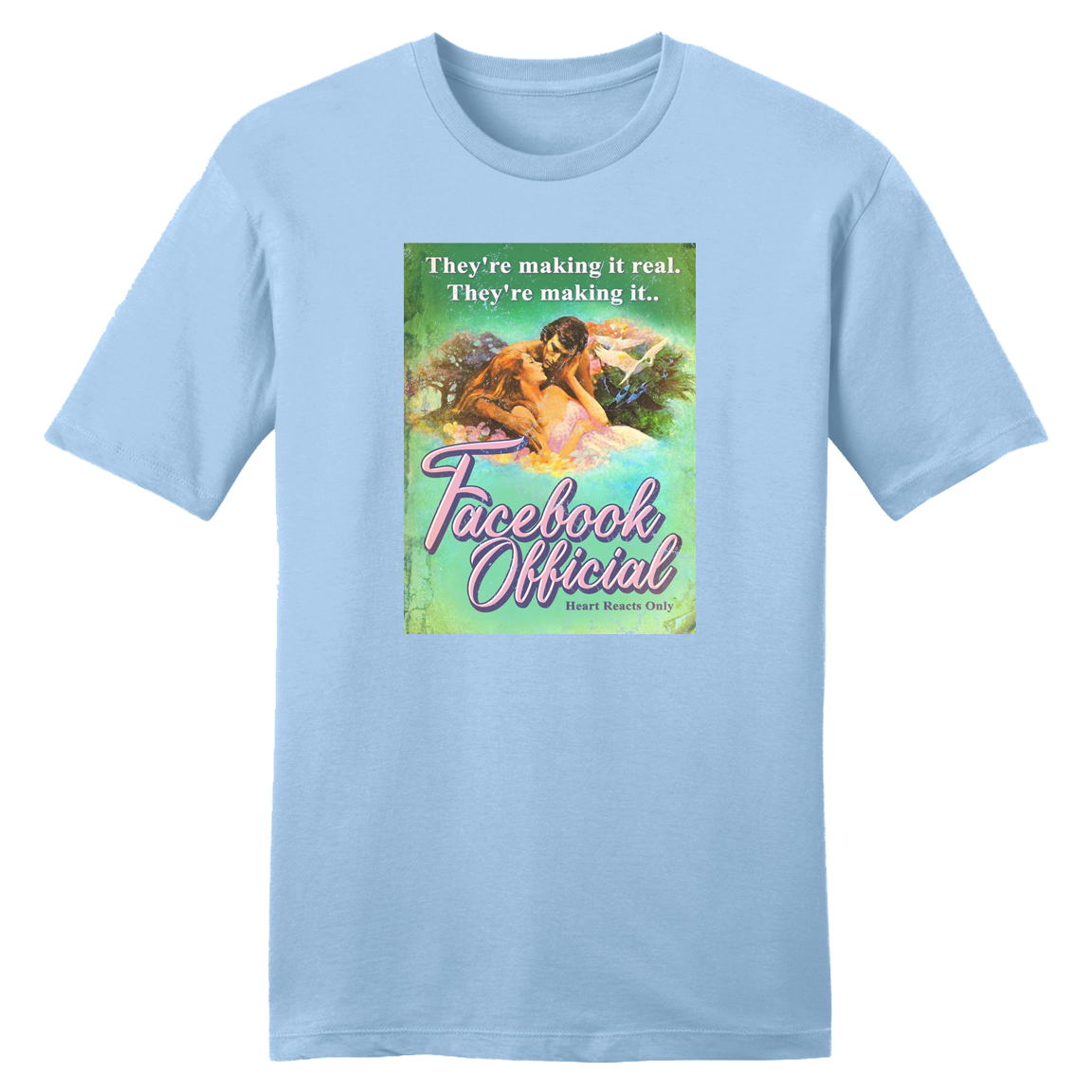 Facebook Official - Vintage Valentine's Day Tee