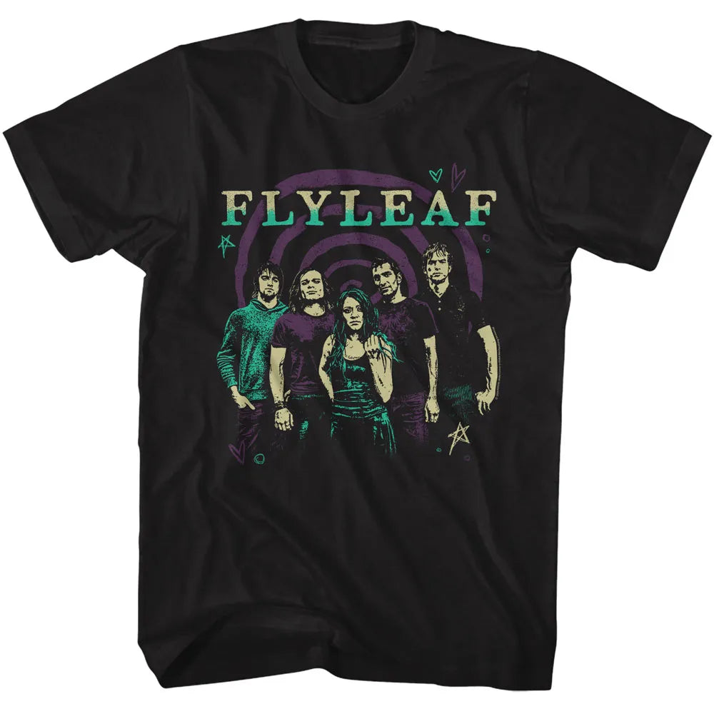 Flyleaf Group Photo Official T-Shirt