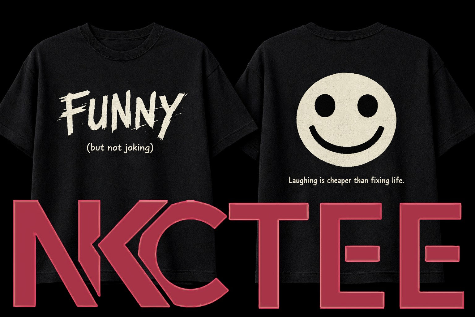 FUNNY Laughing Is Cheaper Than Fixing Life shirt