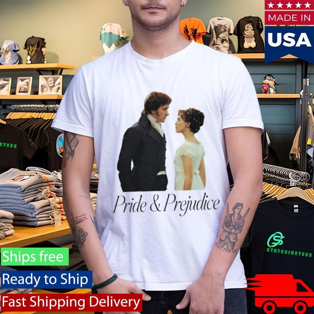 Fitzwilliam Darcy And Elizabeth Bennet Pride And Prejudice T-Shirt