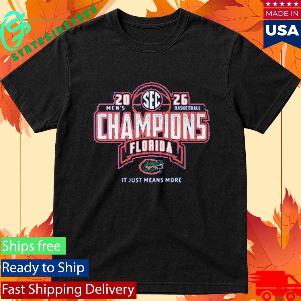 Florida Gators 2026 SEC Men’s Basketball Regular Season Champions Shirt