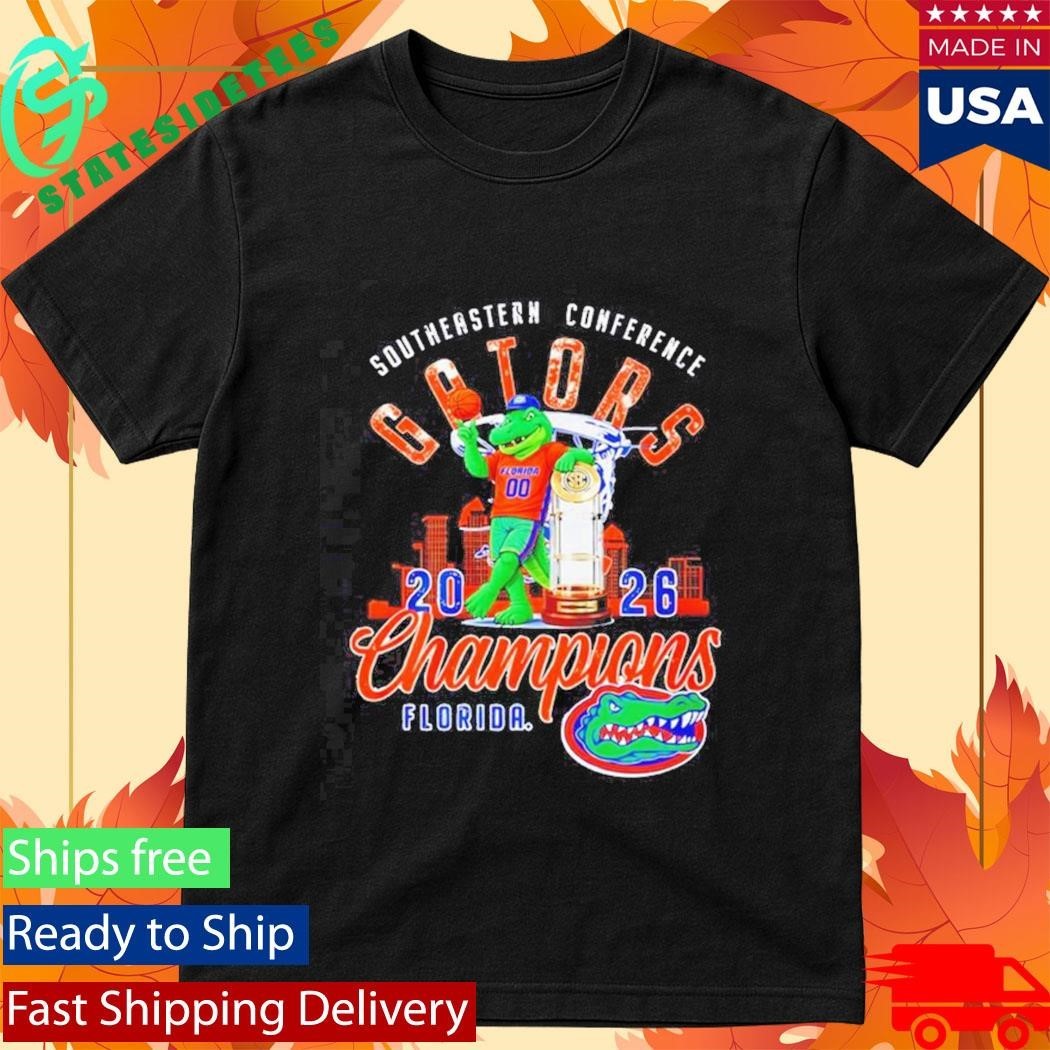 Florida Gators Southeastern Conference Champions 2026 mascot Shirt