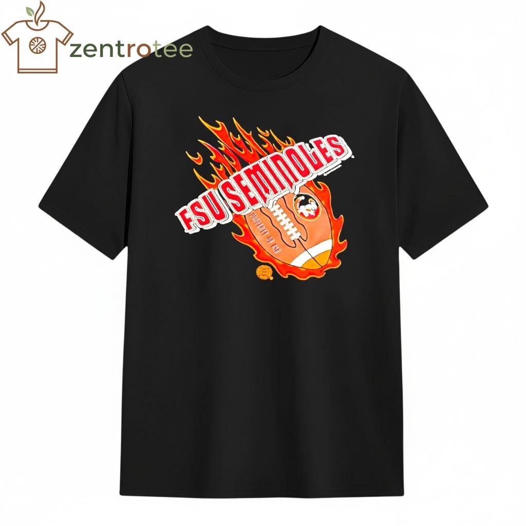 Florida State Seminoles Fsu Seminoles Football fire ball shirt