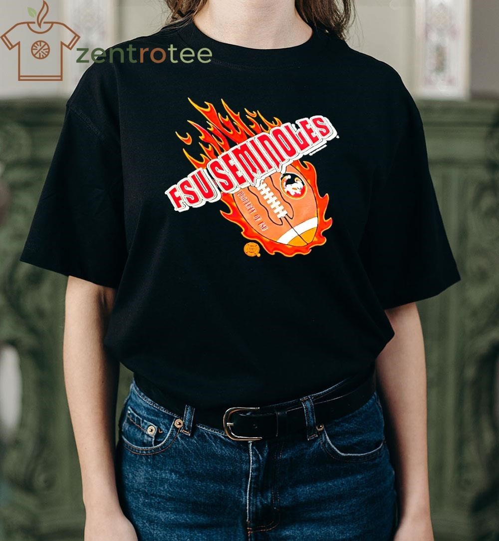 Florida State Seminoles Fsu Seminoles Football fire ball shirt