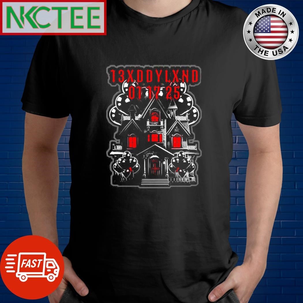 Funny 13XDDYLXND 01 17 25 house horror paint shirt