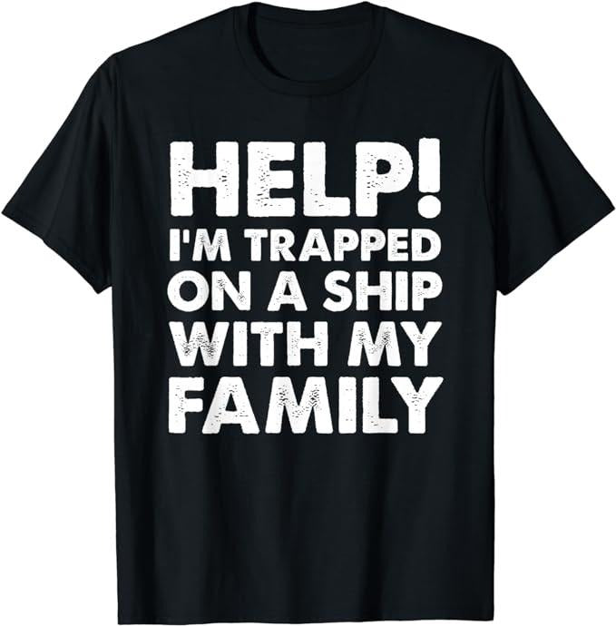 Funny Vacation Shirt, Funny Family Cruise Shirt Matching Vacation Cruising T-Shirt Menswear Casual Cotton