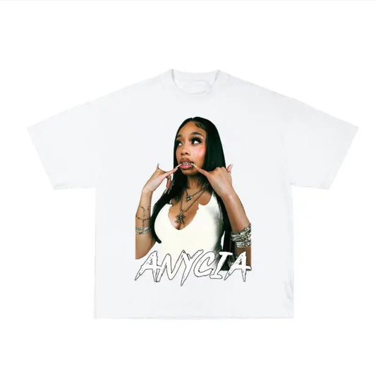 Graphic Anycia Fan Shirt - Big Face Unisex Gift Tee