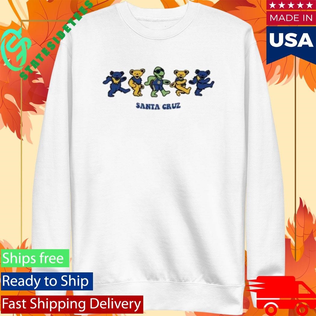 Grateful Dead x Santa Cruz Warriors Merchandise Dancing Bears & Mav’Riks T-Shirt