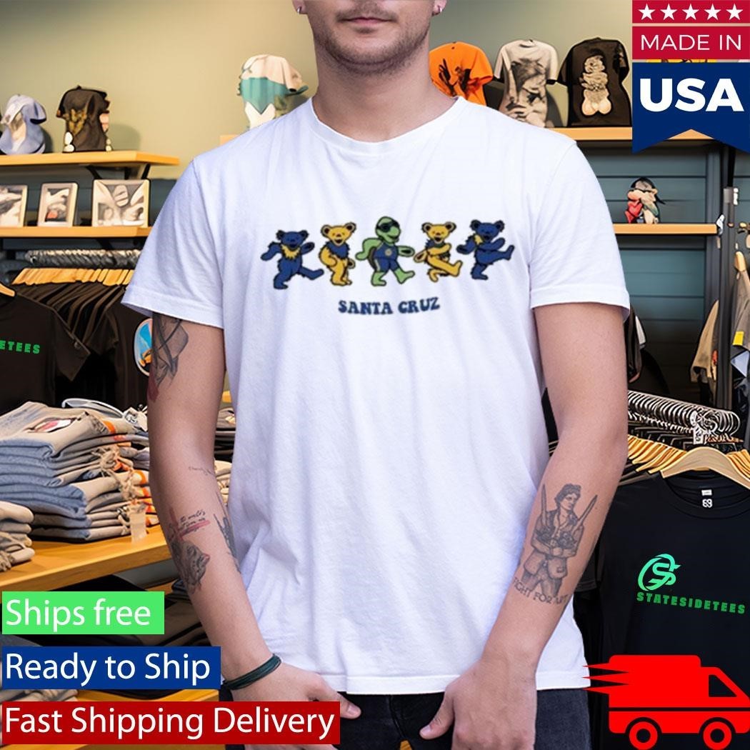 Grateful Dead x Santa Cruz Warriors Merchandise Dancing Bears & Mav’Riks T-Shirt