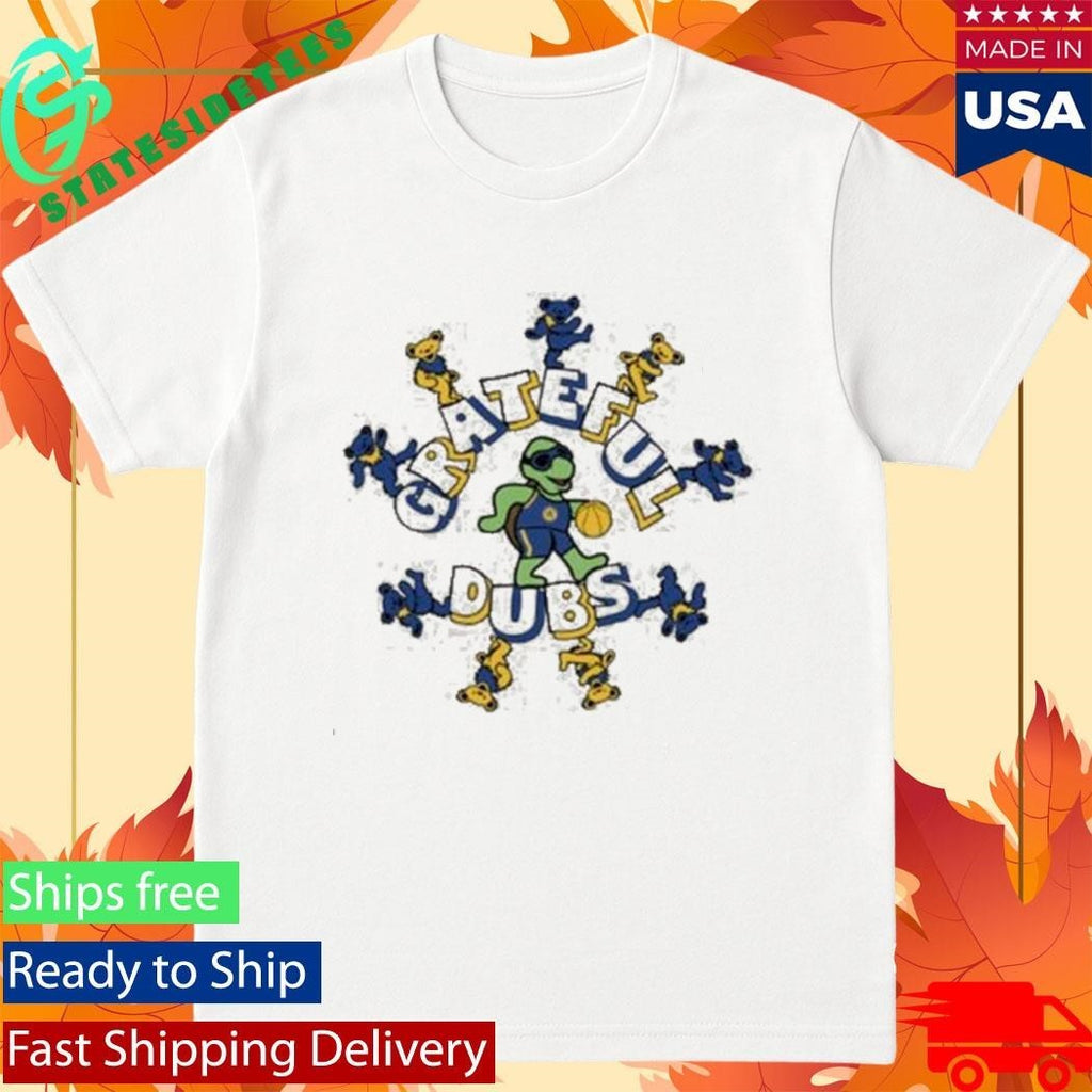 Grateful Dead x Santa Cruz Warriors Merchandise Dubs Heather Shirt