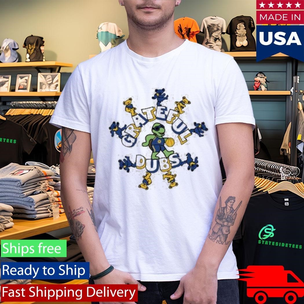 Grateful Dead x Santa Cruz Warriors Merchandise Dubs Heather Shirt