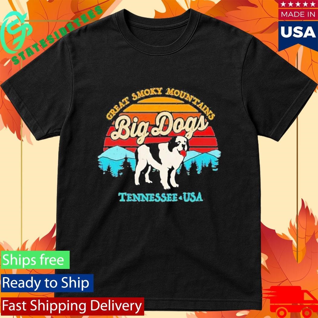Great Smoky Mountains Big Dogs Tennessee Usa Shirt