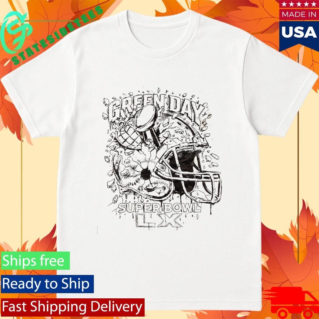 Green Day Super Bowl LX 2026 Halftime Show T-Shirt
