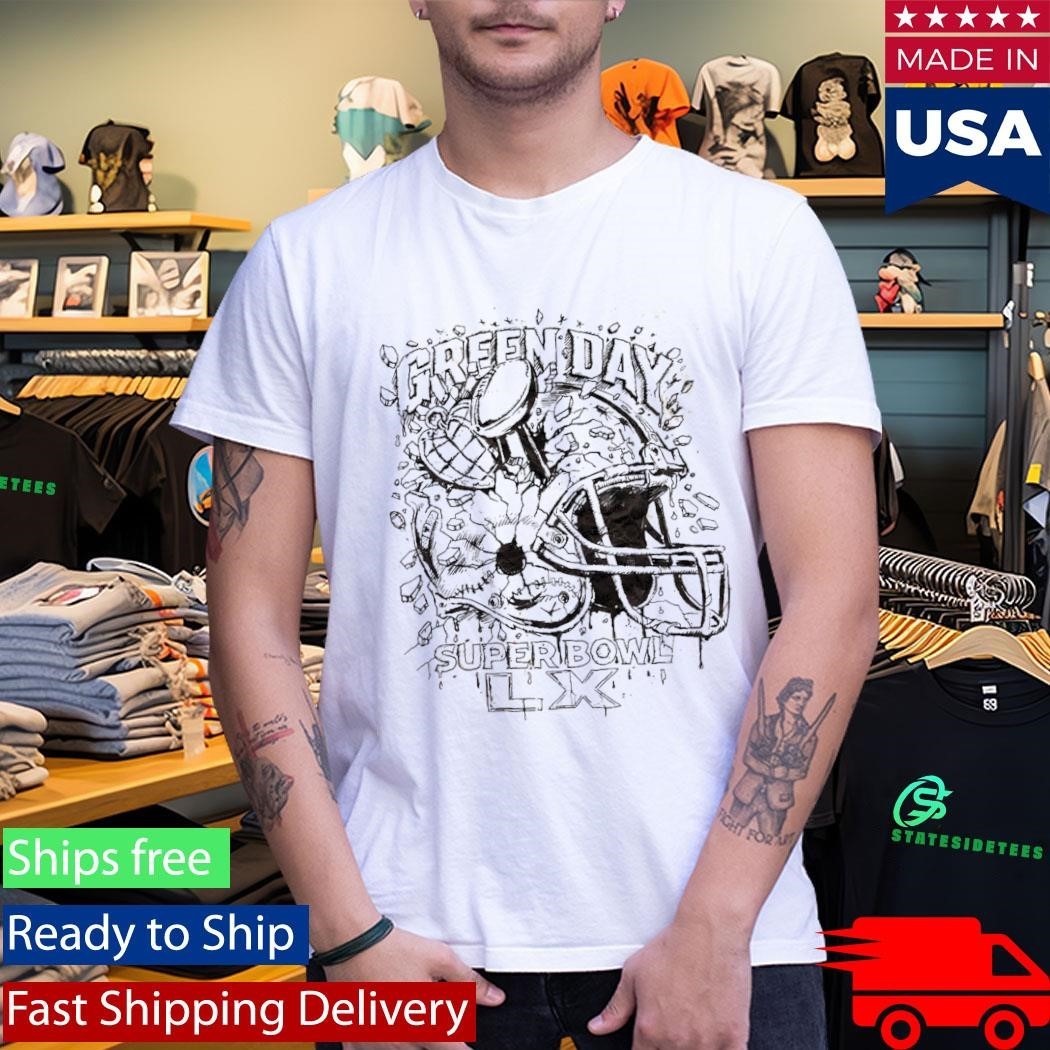 Green Day Super Bowl LX 2026 Halftime Show T-Shirt