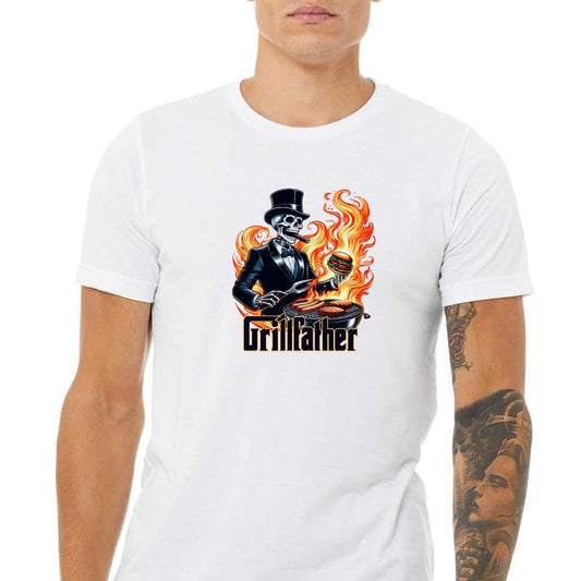 Grillfather Dad Shirt, Gift For Dads, Dad Funny Tee, Father's Day T-shirt, Shirt for Dad, Husband Grilling Gift