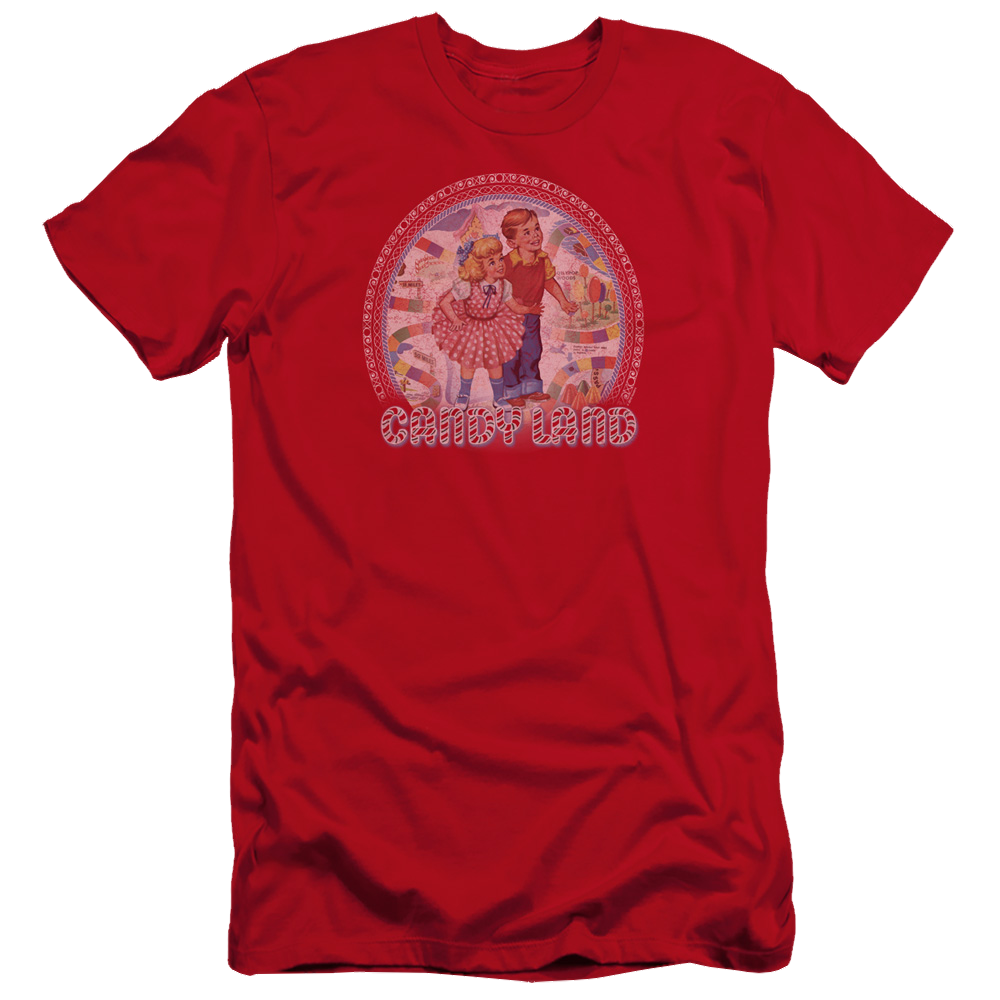 Candy Land Vintage - Men's Premium Slim Fit T-Shirt