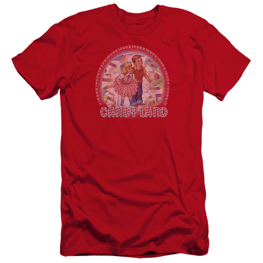 Candy Land Vintage - Men's Premium Slim Fit T-Shirt