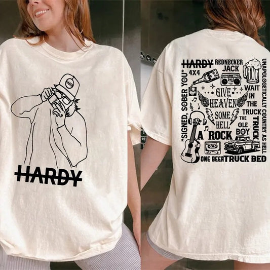 Hadry Gift Fans 2side Tshirt Hadry Shirt Country  Shirts Country Concert Hardy Shirt Gift For Men Women Unisex Tshirt - Hoodie - Sweater - Tshirt