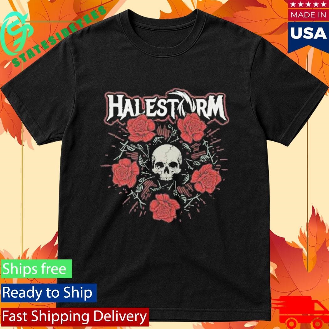 Halestorm Penta Rose T-Shirt